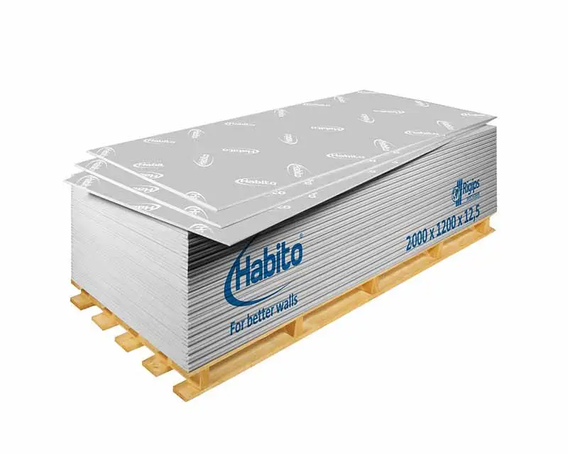 Rigips Habito Hydro Terhelheto Utesallo Tuzgatlo Impregnalt Lap 12 5 Mm